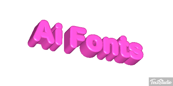 Ai Fonts Effetto testo
