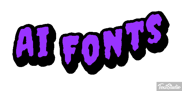 Ai Fonts Effetto testo