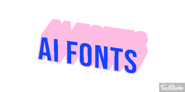 Ai Fonts Effetto testo