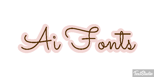 Ai Fonts Effetto testo