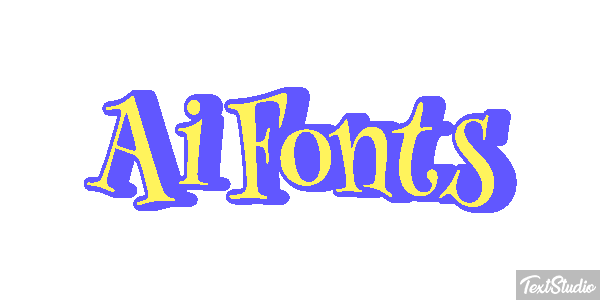 Ai Fonts Effetto testo