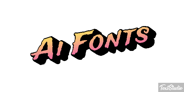 Ai Fonts Effetto testo