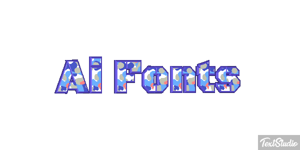 Ai Fonts Effetto testo