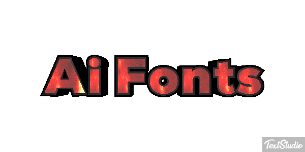 Ai Fonts Effetto testo