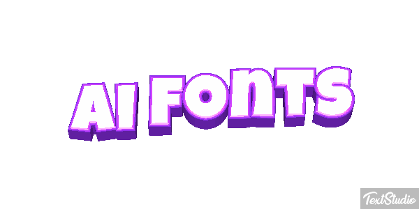 Ai Fonts Effetto testo