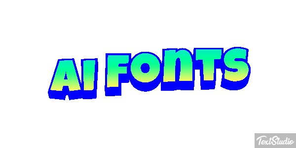 Ai Fonts Effetto testo