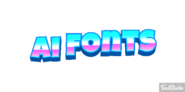 Ai Fonts Effetto testo