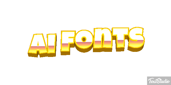 Ai Fonts Effetto testo