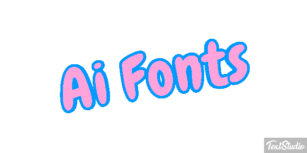 Ai Fonts Effetto testo