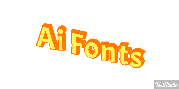 Ai Fonts Effetto testo