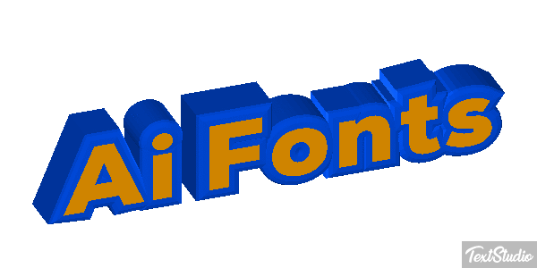 Ai Fonts Effetto testo