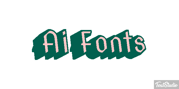 Ai Fonts Effetto testo