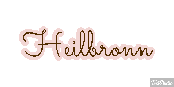 Heilbronn テキスト効果