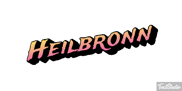 Heilbronn テキスト効果