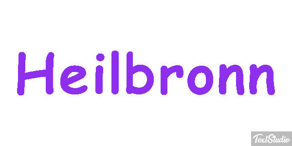 Heilbronn テキスト効果