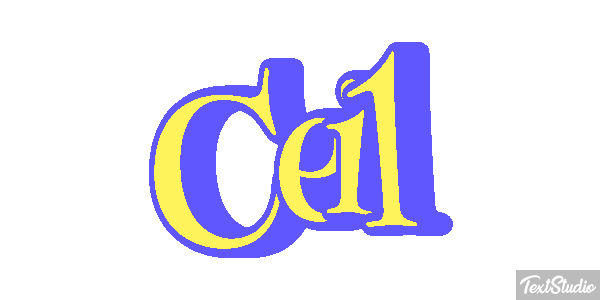 Ceil Text effect