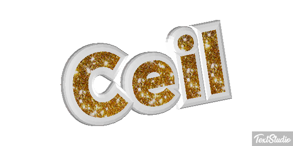 Ceil Text effect