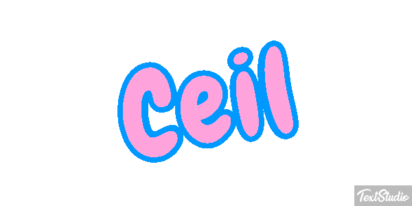 Ceil Text effect
