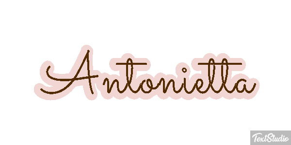 Antonietta テキスト効果