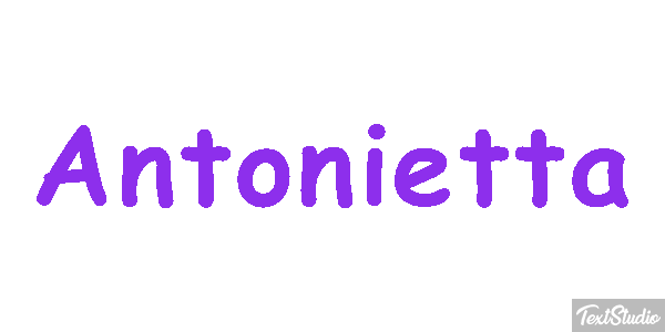 Antonietta テキスト効果