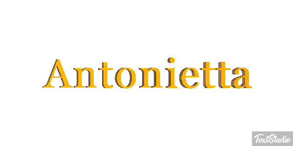 Antonietta テキスト効果