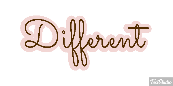Différent Effetto testo