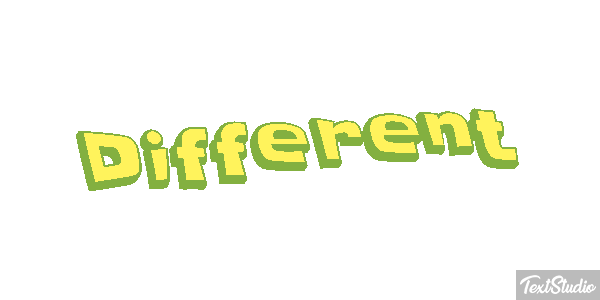 Différent Effetto testo