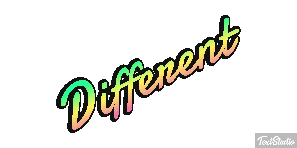 Différent Effetto testo
