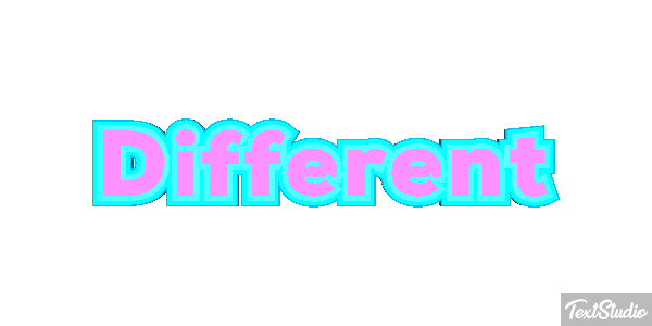 Différent Effetto testo