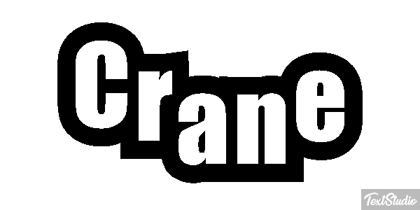 Crane Text effect
