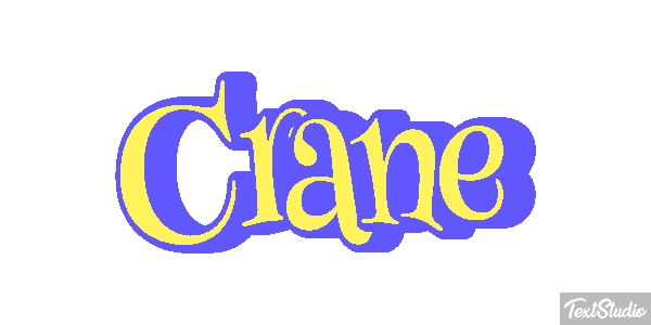 Crane Text effect