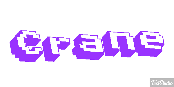 Crane Text effect