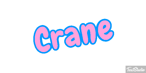 Crane Text effect