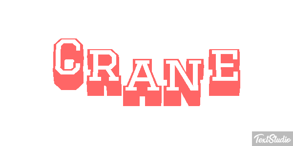 Crane Text effect