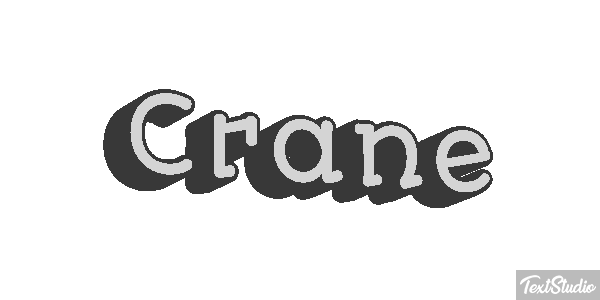 Crane Text effect