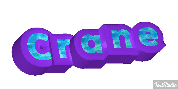 Crane Text effect