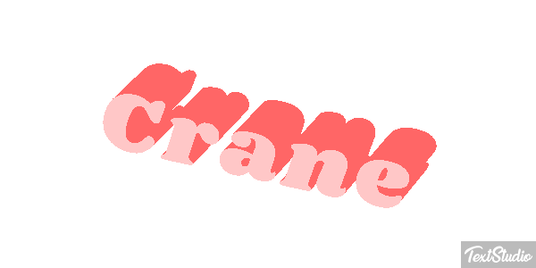 Crane Text effect