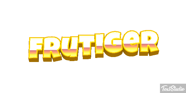 Frutiger テキスト効果