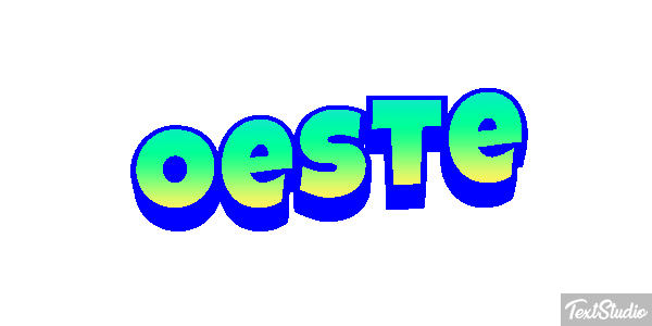 Oeste Effetto testo