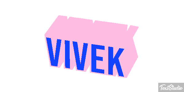 Vivek Tekst effect