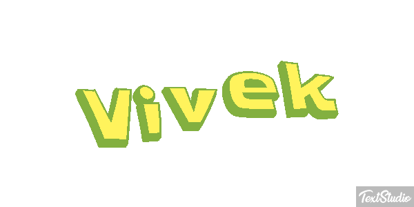 Vivek Tekst effect