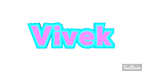 Vivek Tekst effect