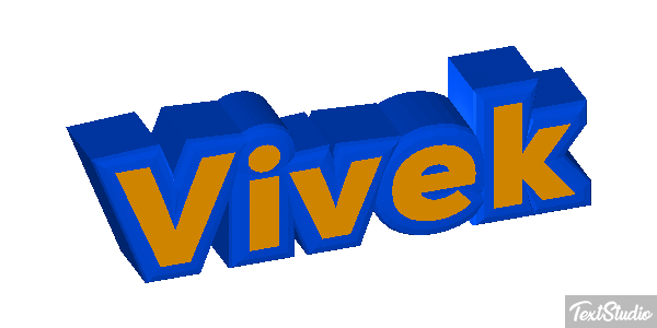 Vivek Tekst effect