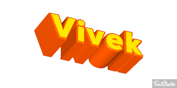 Vivek Tekst effect