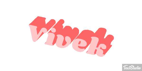 Vivek Tekst effect