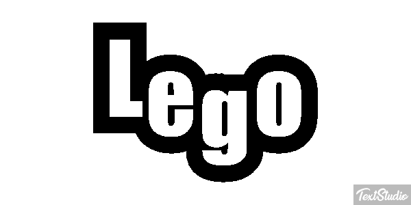 Lego Effetto testo