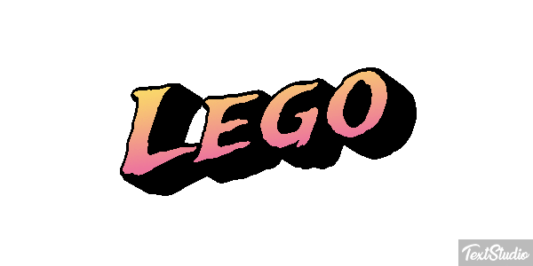 Lego Effetto testo