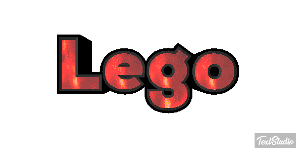 Lego Effetto testo