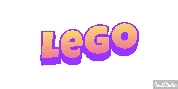 Lego Effetto testo