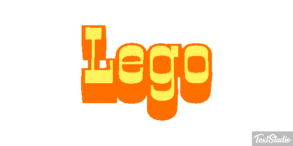 Lego Effetto testo